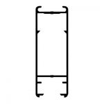 Parante puerta 25mm 0.640 kg/m