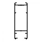 Parante puerta 25mm 0.640 kg/m