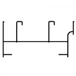 Marco ventana corredizo 0.540 kg/m